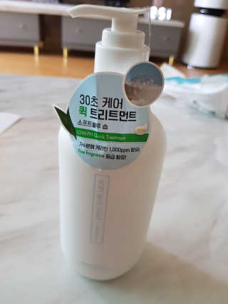 멈칫 향기좋은 약산성 샴푸, 단백질 퀵트리트먼트 택1 — 5점을 준 리뷰어가 2020년 4월 올린 사용 사진