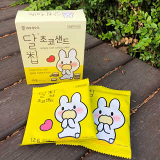 네이처오다 달칩 초코샌드 — 4.5점을 준 리뷰어가 2020년 5월 올린 사용 사진