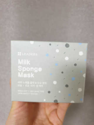 리더스코스메틱 리더스 밀크 스폰지 마스크 — 4점을 준 리뷰어가 2020년 12월 올린 사용 사진