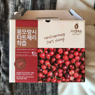 자연에온 몽모랑시 타트체리 착즙 100mL 10개입 2BOX — 4.5점을 준 리뷰어가 2020년 10월 올린 사용 사진