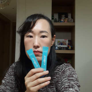 웰리카 저분자 피쉬 콜라겐 — 5점을 준 리뷰어가 2020년 11월 올린 사용 사진