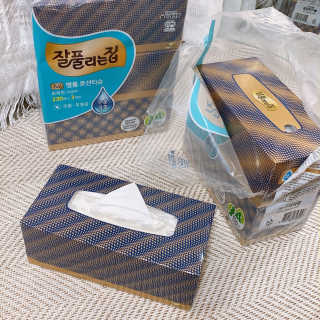 잘풀리는집 부드러운 모이스처 보습 미용 티슈 230매 — 5점을 준 리뷰어가 2020년 9월 올린 사용 사진