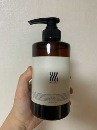 에이처드 유산균 탈모 샴푸 500ml — 5점을 준 리뷰어가 2020년 9월 올린 사용 사진