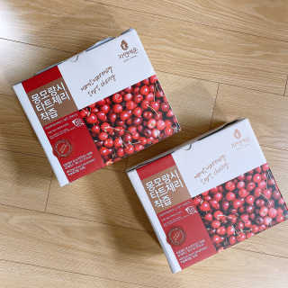 자연에온 몽모랑시 타트체리 착즙 100mL 10개입 2BOX — 5점을 준 리뷰어가 2020년 9월 올린 사용 사진