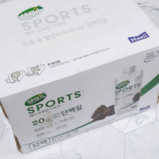 셀렉스스포츠 셀렉스 스포츠 드링크 초콜릿 _ 330ml x 12팩 — 5점을 준 리뷰어가 2020년 11월 올린 사용 사진