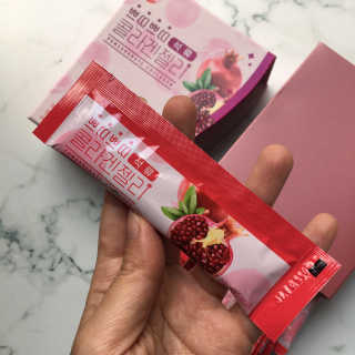 헬스업_쁘띠쁘띠석류콜라겐젤리_20g x 14포 — 5점을 준 리뷰어가 2020년 12월 올린 사용 사진