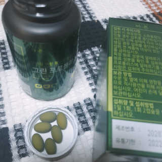 건강한약속 바른 바른 그린 프로폴리스 츄어블 — 5점을 준 리뷰어가 2020년 8월 올린 사용 사진
