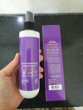 달리프 글램 헤어팩 인미스트 200ml — 5점을 준 리뷰어가 2020년 10월 올린 사용 사진