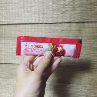 헬스업_쁘띠쁘띠석류콜라겐젤리_20g x 14포 — 5점을 준 리뷰어가 2020년 7월 올린 사용 사진