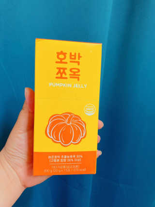 조은약초 국산 늙은 호박즙 호박쪼옥 젤리 20g x 15포 — 5점을 준 리뷰어가 2020년 6월 올린 사용 사진