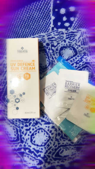 트리티스 US [TREATIS] UV Defence Sun Cream PA+++ / SPF50+ — 4.5점을 준 리뷰어가 2020년 11월 올린 사용 사진