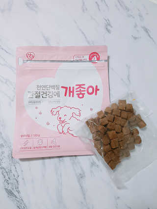 My Pet Care 천연단백질 관절건강에 개좋아 — 5점을 준 리뷰어가 2020년 12월 올린 사용 사진