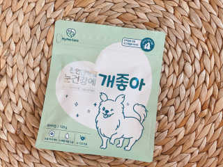 My Pet Care 천연단백질 눈건강에 개좋아 — 4점을 준 리뷰어가 2020년 11월 올린 사용 사진