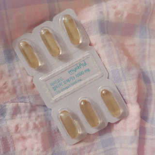 JW중외제약 마이코드 알티지 오메가3 1000 mg — 4점을 준 리뷰어가 2020년 9월 올린 사용 사진