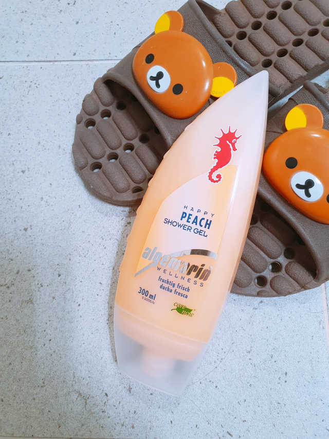 알게마린 해피피치 샤워젤 리뷰 사진