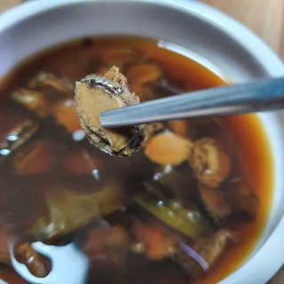 바다는다웰빙이다 완도사랑 전복죽 250g - 2팩 + 전복장조림 2팩 — 5점을 준 리뷰어가 2020년 8월 올린 사용 사진