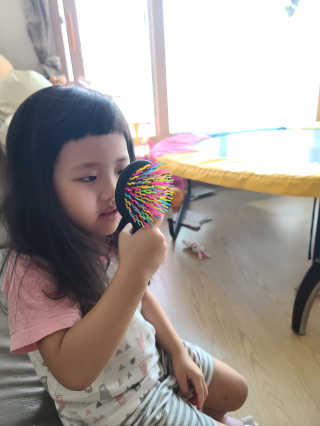 아이캔디 레인보우 볼륨S  브러쉬 미디엄 블랙 — 5점을 준 리뷰어가 2020년 9월 올린 사용 사진