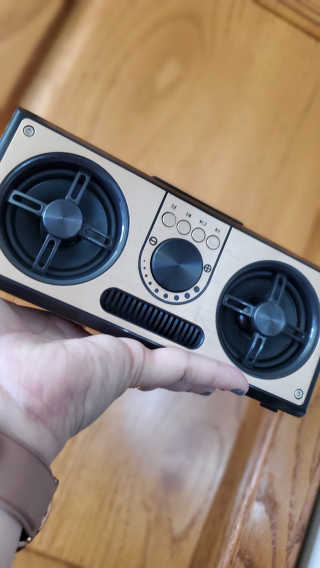 SEVIZ RETRO20W 레트로 블루투스 스피커 — 5점을 준 리뷰어가 2020년 6월 올린 사용 사진