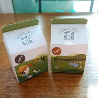 제주 성이시돌목장 하양한 수제밀크잼 베스트 2종 — 5점을 준 리뷰어가 2020년 9월 올린 사용 사진