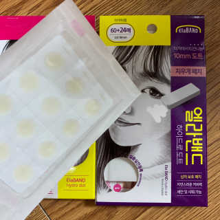 엘라밴드 하이드로 도트 스팟패치 12mm, 10mm — 5점을 준 리뷰어가 2020년 10월 올린 사용 사진