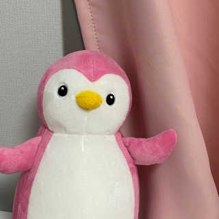 더샵토이 핸드메이드 동물 펭귄 애착 봉제인형 — 5점을 준 리뷰어가 2020년 7월 올린 사용 사진
