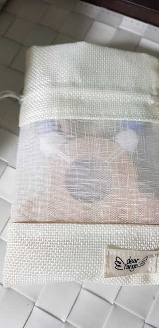 디어랑쥬 친환경 편백나무 원목 치발기 겸 딸랑이_미키 — 5점을 준 리뷰어가 2020년 5월 올린 사용 사진