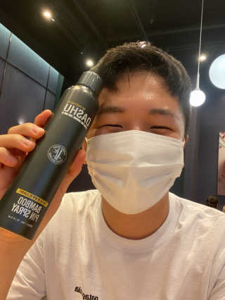 다슈코리아 다슈 포 맨 프리미엄 밤부 핀 스프레이 300ml — 5점을 준 리뷰어가 2020년 7월 올린 사용 사진
