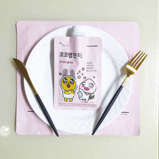 [코코랩] 코코랩 한끼 4 종 중 1종 랜덤 발송 — 5점을 준 리뷰어가 2020년 4월 올린 사용 사진