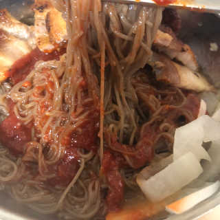 [해주냉면] 신천맛집 매운 비빔냉면 2인분 + 무절임 — 5점을 준 리뷰어가 2020년 5월 올린 사용 사진