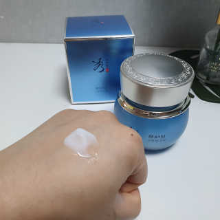 네이처컬렉션 수려한 효비담 수분샘 크림 75ml — 5점을 준 리뷰어가 2020년 5월 올린 사용 사진