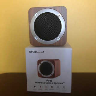 SEVIZ MINI10W 레트로 블루투스 스피커 — 3.5점을 준 리뷰어가 2020년 9월 올린 사용 사진