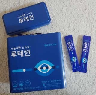 서울약사신협_내몸애눈건강루테인_2g x 50포 — 5점을 준 리뷰어가 2020년 5월 올린 사용 사진