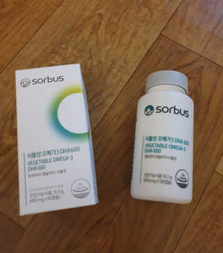소버스 식물성 오메가3 DHA 600 — 5점을 준 리뷰어가 2020년 4월 올린 사용 사진