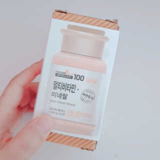 [메이준뉴트리] 멀티비타민and미네랄 1병, 1개월 분 — 4.5점을 준 리뷰어가 2020년 6월 올린 사용 사진
