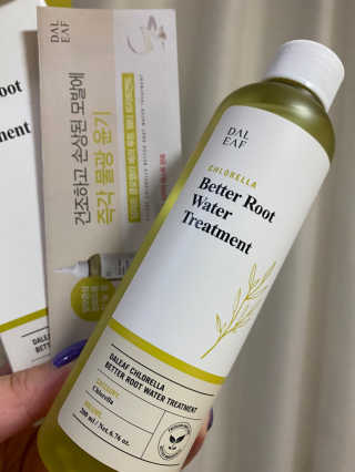 달리프 클로렐라 베러 루트 워터트리트먼트 200ml — 5점을 준 리뷰어가 2020년 12월 올린 사용 사진