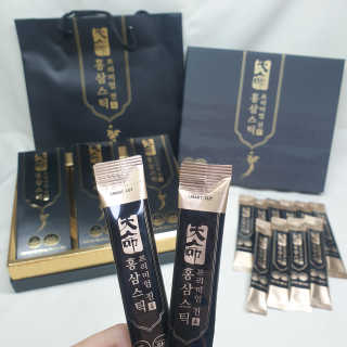 헬스업_천명진프리미엄홍삼스틱_10ml x 30포 — 4점을 준 리뷰어가 2020년 11월 올린 사용 사진