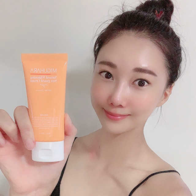 내추럴 화이트닝 선 가드 크림 오리진 리뷰 사진