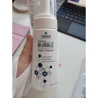 트리티스 [TREATIS] Bubble Foam Cleanser 200ml — 5점을 준 리뷰어가 2020년 12월 올린 사용 사진