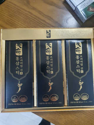 헬스업_천명진프리미엄홍삼스틱_10ml x 30포 — 5점을 준 리뷰어가 2020년 10월 올린 사용 사진
