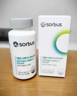 소버스 식물성 오메가3 DHA 600 — 5점을 준 리뷰어가 2020년 4월 올린 사용 사진