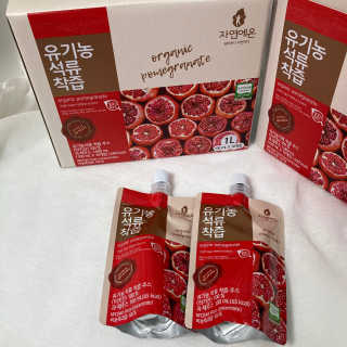 자연에온 유기농 석류 착즙 100mL 10개입 2BOX — 5점을 준 리뷰어가 2020년 11월 올린 사용 사진