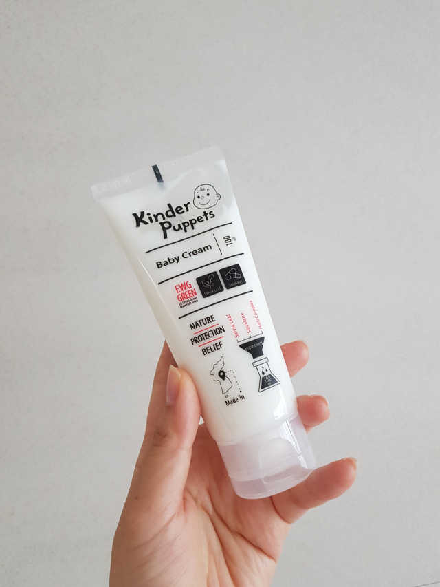 킨더퍼페츠 베이비크림 100ml 리뷰 사진