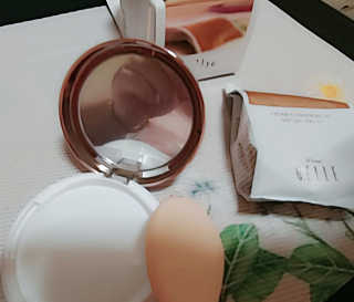 디어벨르 크림쿠션 DEAR BELLE CREAM COUSION — 4.5점을 준 리뷰어가 2020년 8월 올린 사용 사진