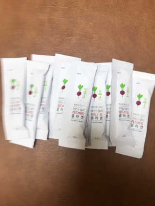 유유네이처 머빈스 젤리 레드비트 콜라겐 — 5점을 준 리뷰어가 2020년 5월 올린 사용 사진