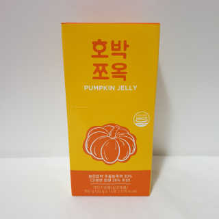 조은약초 국산 늙은 호박즙 호박쪼옥 젤리 20g x 15포 — 3.5점을 준 리뷰어가 2020년 8월 올린 사용 사진