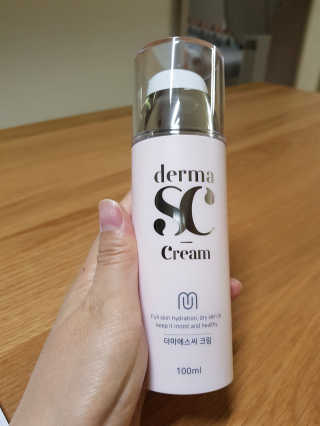 derma SC-Cream 더마에스씨 크림 100ml — 5점을 준 리뷰어가 2020년 4월 올린 사용 사진