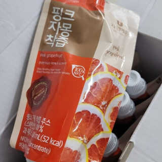 자연에온 핑크 자몽 착즙 100mL 10개입 2BOX — 5점을 준 리뷰어가 2020년 11월 올린 사용 사진
