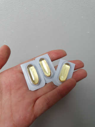 JW중외제약 마이코드 알티지 오메가3 1000 mg — 5점을 준 리뷰어가 2020년 9월 올린 사용 사진