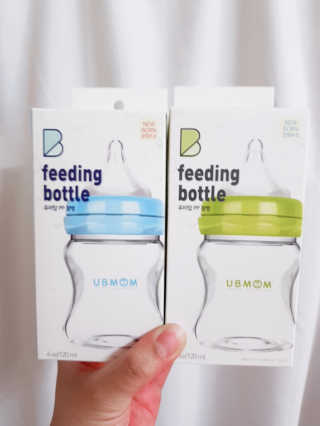유비맘 신생아젖병 120ml 트리플팩_ 젖꼭지 포함 — 5점을 준 리뷰어가 2020년 6월 올린 사용 사진