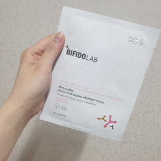 비피도랩 프로클리닉 폴루션에이징 프로텍트 마스크 — 5점을 준 리뷰어가 2020년 8월 올린 사용 사진